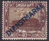 Saar Dienst Mi.-Nr. 8 PF XXI oo Kurzbefund