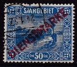 Saar Dienst Mi.-Nr. 9 PF III oo Kurzbefund