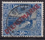 Saar Dienst Mi.-Nr. 9 PF IV oo Kurzbefund