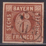Bayern Mi.-Nr. 4 II oo