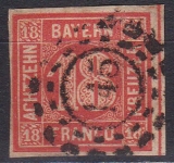 Bayern Mi.-Nr. 13 a oo