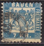 Baden Mi.-Nr. 25 a oo