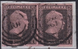 Preussen Mi.-Nr. 2 a oo Paar Briefstück