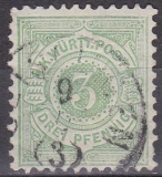 Württemberg Mi.-Nr. 44 a oo gepr. BPP