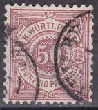 Württemberg Mi.-Nr. 58 oo gepr. BPP