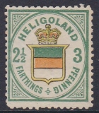 Helgoland Mi.-Nr. 17 b (*) Mgl.