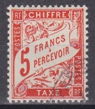 Frankreich - Porto Mi.-Nr. 69 oo