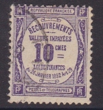 Frankreich - Porto Mi.-Nr. 37 y oo