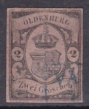 Oldenburg Mi.-Nr. 7 oo