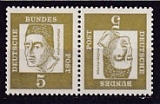Bund ZD Mi.-Nr. K 2 b **