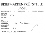 Luxemburg Dienst Mi.-Nr. 8 I a oo Befund