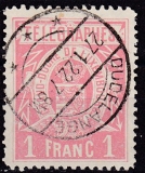 Luxemburg Telegraphenmarken Mi.-Nr. 4 D oo