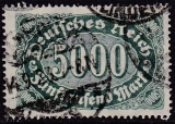 Deutsches Reich Mi.-Nr. 256 c oo gepr. INFLA