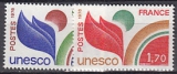 Frankreich-UNESCO Mi.-Nr. 19/20 **