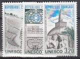 Frankreich-UNESCO Mi.-Nr. 34/36 **