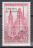 Frankreich-Europarat Mi.-Nr. 1 **