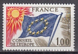 Frankreich-Europarat Mi.-Nr. 19 **
