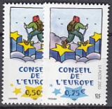 Frankreich-Europarat Mi.-Nr. 59/60 **