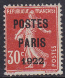 Frankreich Mi.-Nr. 142 V a (*)