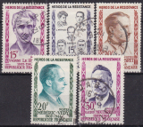 Frankreich Mi.-Nr. 1242/46 oo