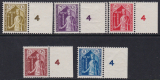 Luxemburg - Mi.-Nr. 245/49 **