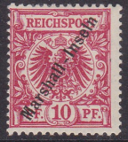 Dt. Kol. Marshall-Inseln Mi.-Nr. 9 a *