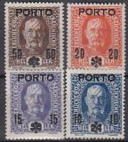 Österreich Porto Mi.-Nr. 60/63 **
