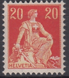 Schweiz Mi.-Nr. 102 x **