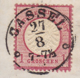 Deutsches Reich Mi.-Nr. 19 oo gepr. BPP