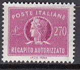 Italien - Gebührenmarken Brief - Mi.-Nr. 15 **