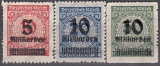 Deutsches Reich Mi.-Nr. 334/36 B **