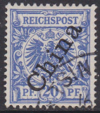Dt. Kol. China Mi.-Nr. 4 II oo
