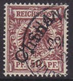 Dt. Kol. China Mi.-Nr. 6 II oo
