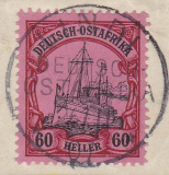 Dt. Kol. Ostafrika Mi.-Nr. 29 oo