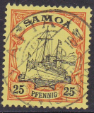 Dt. Kol. Samoa Mi.-Nr. 11 oo