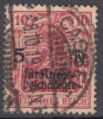 Deutsches Reich Mi.-Nr. 105 c oo