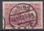 Deutsches Reich Mi.-Nr. 115 e oo gepr. INFLA