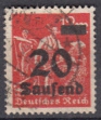 Deutsches Reich Mi.-Nr. 280 oo gepr. INFLA