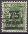Deutsches Reich Mi.-Nr. 287 a oo gepr. INFLA