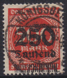 Deutsches Reich Mi.-Nr. 296 oo gepr. INFLA