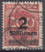 Deutsches Reich Mi.-Nr. 309 A W a oo gepr. INFLA