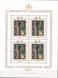 Liechtenstein Kleinbogen Mi.-Nr. 734 **
