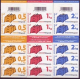 Belgien Postpaket-BOP-Nr. Ki.B1/B3 ** Markenheft