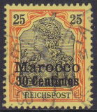 Dt. Kol. Marocco Mi.-Nr. 11 oo