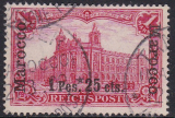 Dt. Kol. Marocco Mi.-Nr. 16 I oo