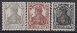 Deutsches Reich Mi.-Nr. 102/04 **