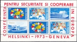 KSZE 1973 Rumänien Mi.-Nr. Block 108 **