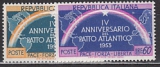 NATO 1953 Italien Mi.-Nr. 896/97 **