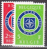 NATO 1959 Belgien Mi.-Nr. 1147/48 **