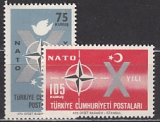 NATO 1962 Türkei Mi.-Nr. 1830/1 **